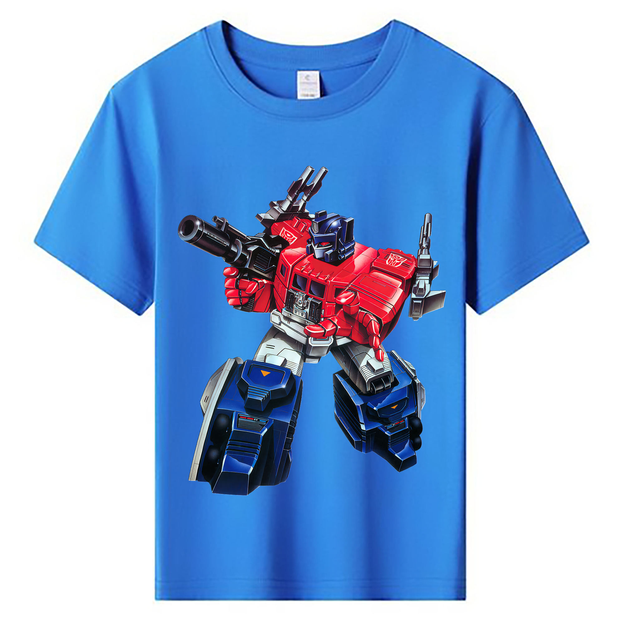 （画像用） Transformers トランスフォーマー 綿100％キッズTシャツ（フロントプリント）